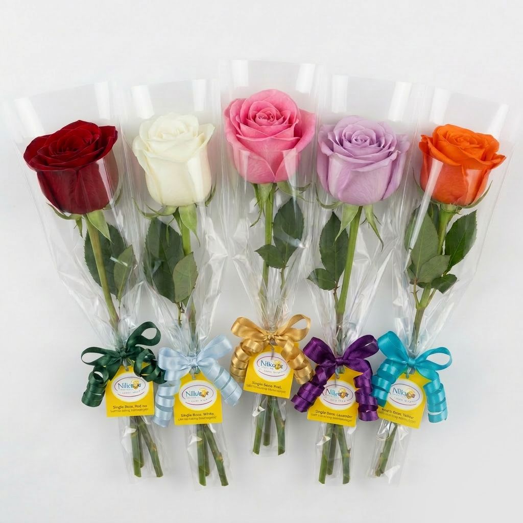 1 Rose in a Sleeve