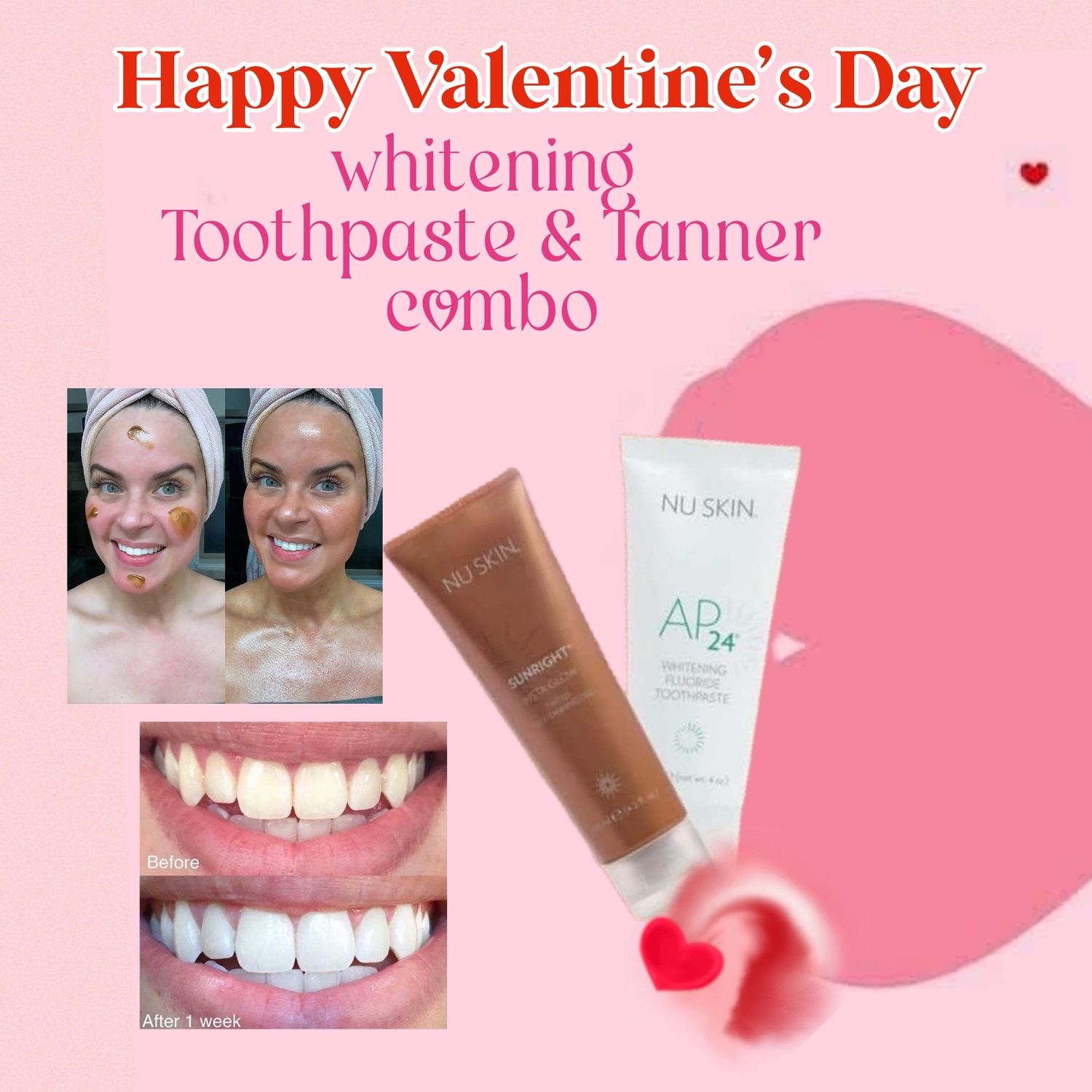 TAN &amp; TOOTHPASTE DUO