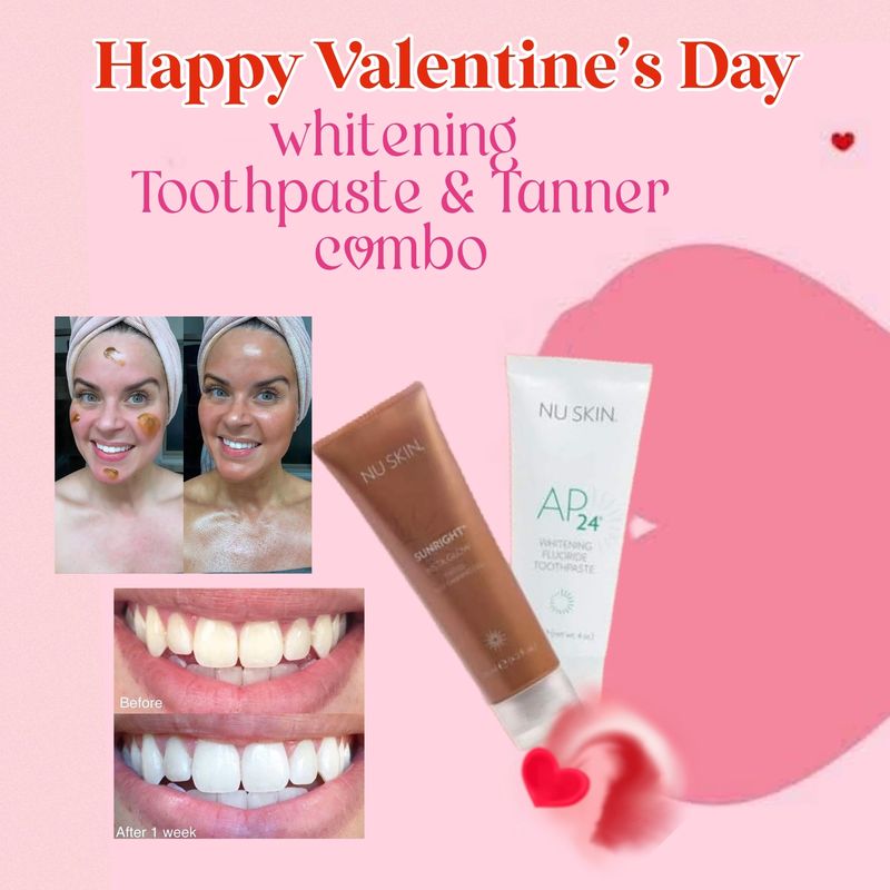 TAN &amp; TOOTHPASTE DUO