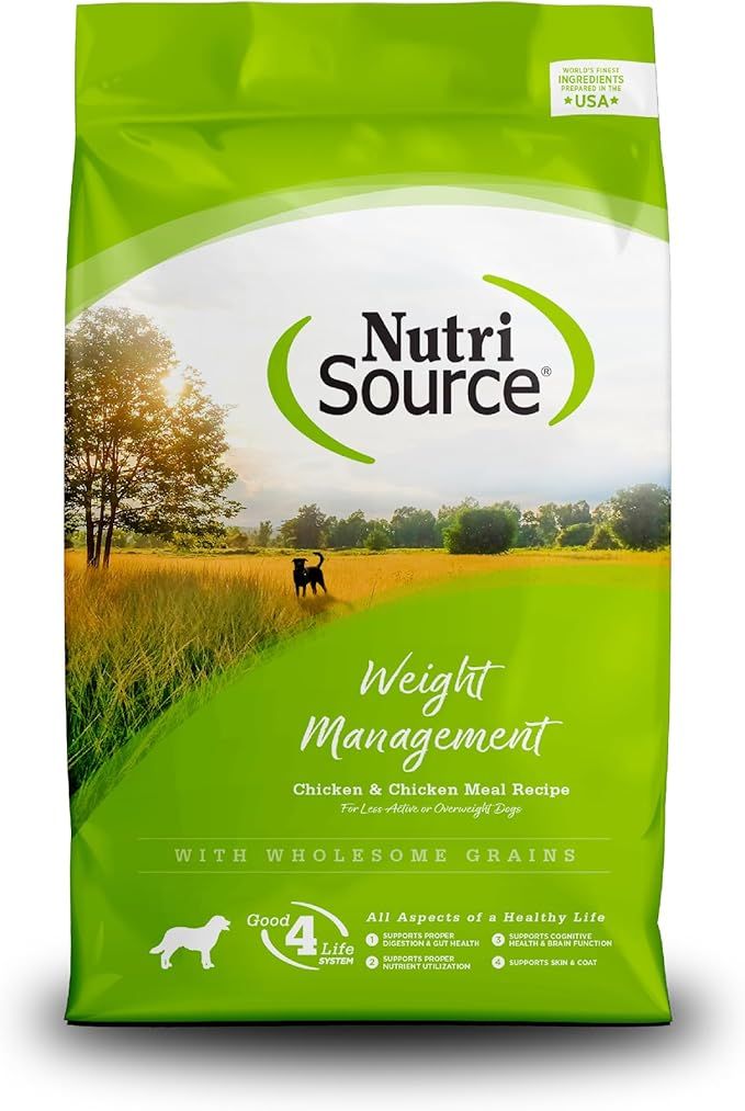 Tuffy&#39;s NutriSource Dog Dry Adult Chicken &amp; Rice Weight Mgmt 5#