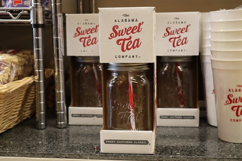 Alabama Sweet Tea Embossed Glass Jar