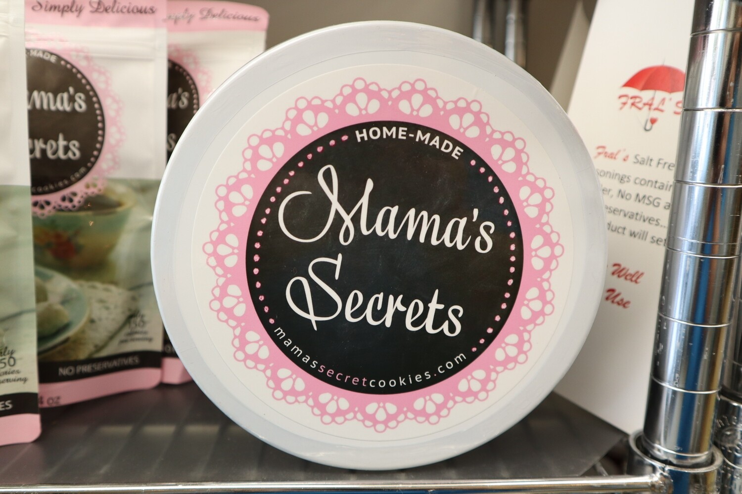 Mama’s Secrets Cookies 8oz Tin