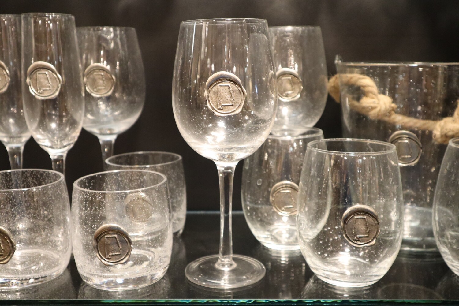 Southern Jubilee Stemmed Wine Glass