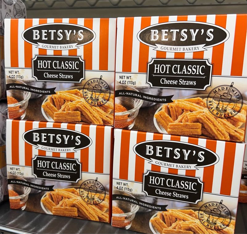 Betsy’s Hot Classic Cheese Straws