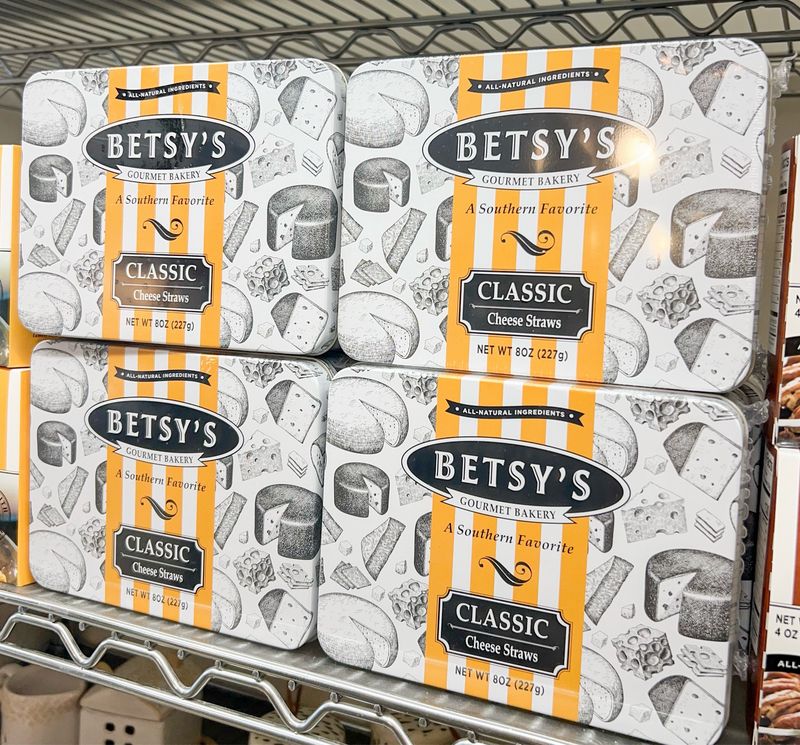 Betsy’s Classic Cheese Straw Tin