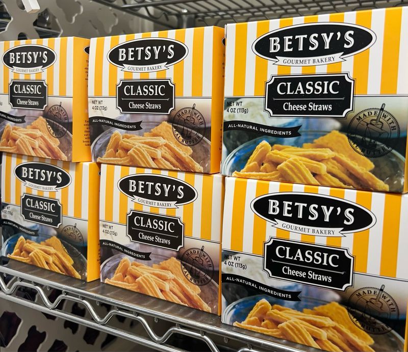 Betsy’s Classic Cheese Straws