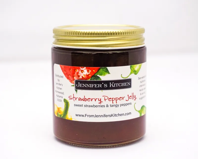 Jennifer's Kitchen Strawberry Pepper Jelly 4 oz