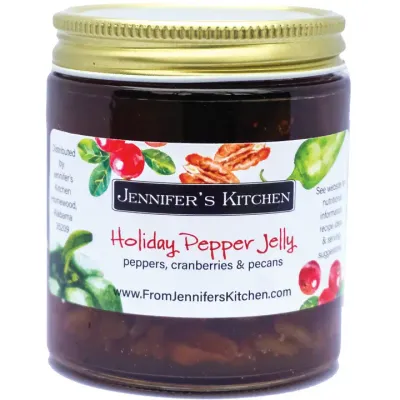 Jennifer's Kitchen Holiday Pepper Jelly
