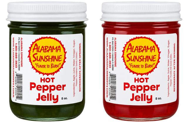 Alabama Sunshine Hot Pepper Jelly