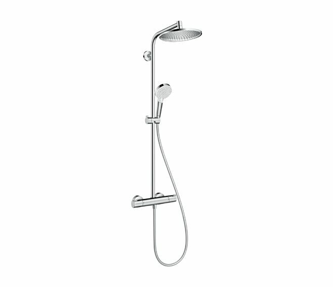 HANSGROHE - CROMETTA S SHOWERPIPE 240 1 JET CON TERMOSTATICO 27267000