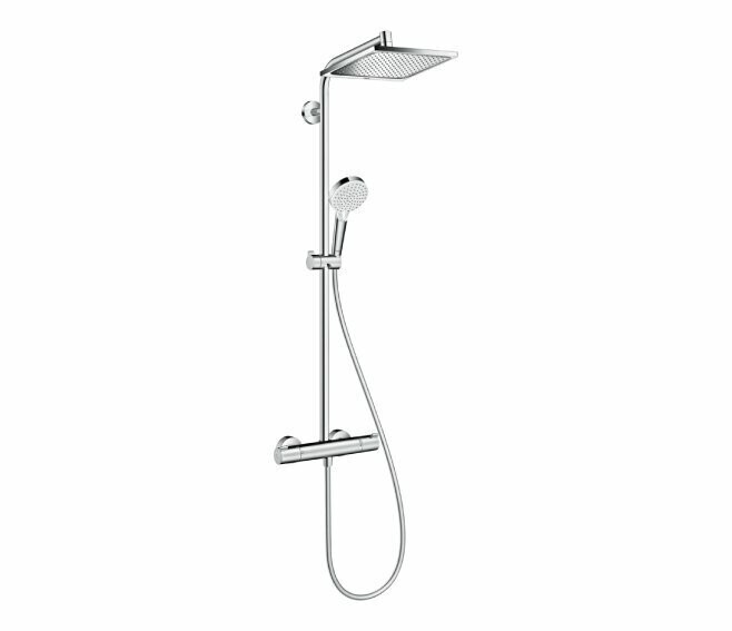 HANSGROHE - CROMETTA E SHOWERPIPE 240 1 JET CON TERMOSTATICO  27271000