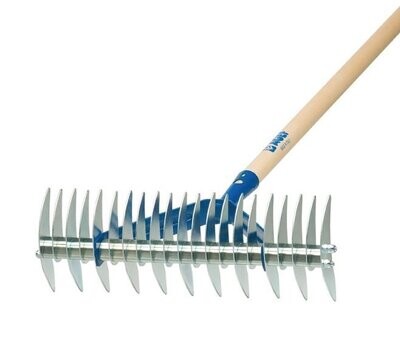 AGEF - RASTRELLO AERATORE A 32 DENTI ZINCATI SENZA MANICO 915/4B9S0000 AGEF - RASTRELLO AERATORE A 32 DENTI ZINCATI SENZA MANICO 915/4B9S0000