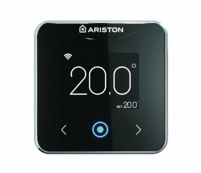 ARISTON - CUBE S NET TERMOSTATO AMBIENTE WIFI CONTROLLO REMOTO CON APP NERO 3319126