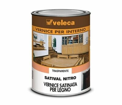 VELECA - SATIVAL NITRO LT.1 VERNICE SATINATA PER MOBILI