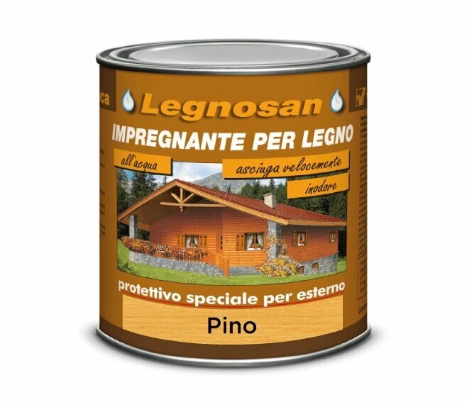 VELECA - LEGNOSAN PINO ML. 750 IMPREGNANTE ALL'ACQUA PER LEGNO