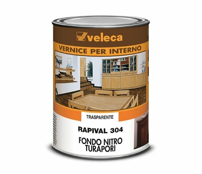 VELECA - RAPIVAL 304 TURAPORI TRASPARENTE LT. 1