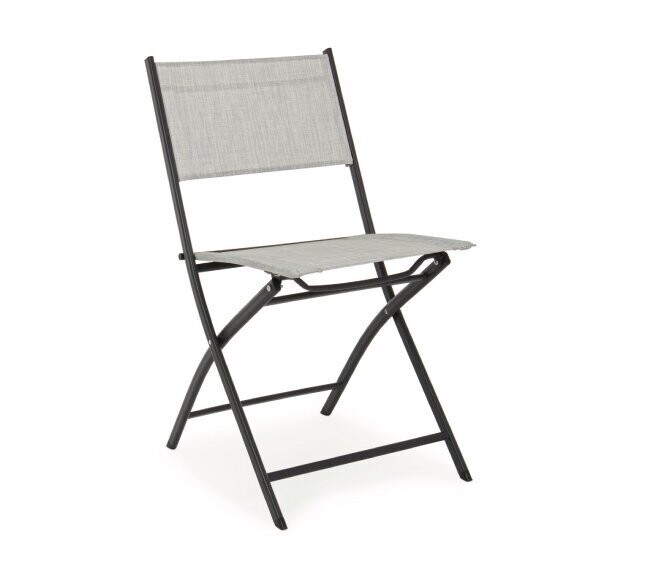 BIZZOTTO - MARTINEZ SEDIA PIEGHEVOLE COLOR GRIGIO CHIARO 0802774