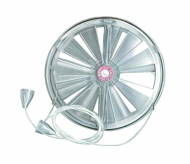 EDIL PLAST - LA VENTILAZIONE AERATORE TERMICO SIMILVETRO PER FINESTRA DN. 210 MM FORO DN. 200 MM