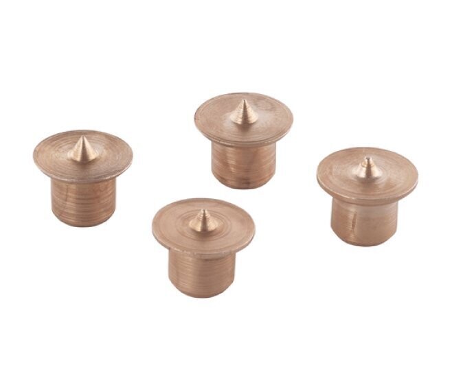 WOLFCRAFT - SET DI 4 SPINE DI CENTRAGGIO PER LA MARCATURA DI FORI CONTRAPPOSTI DN. 8 MM. 2912000