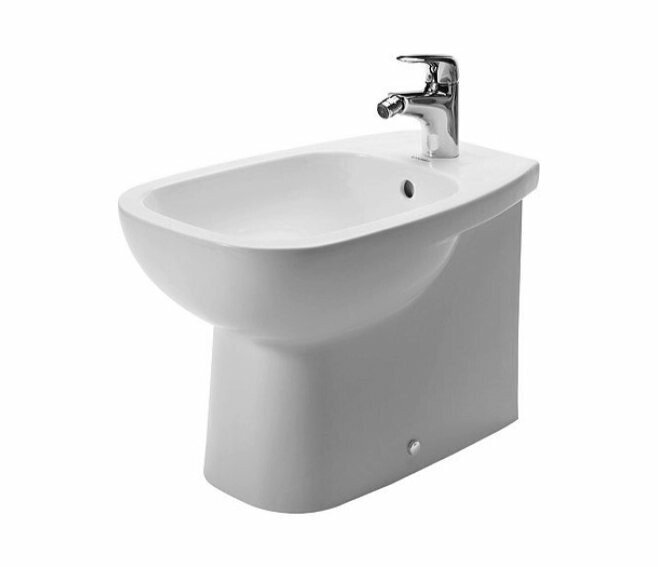 DURAVIT - D-CODE BIDET A PAVIMENTO MONOFORO FILO PARETE 224110