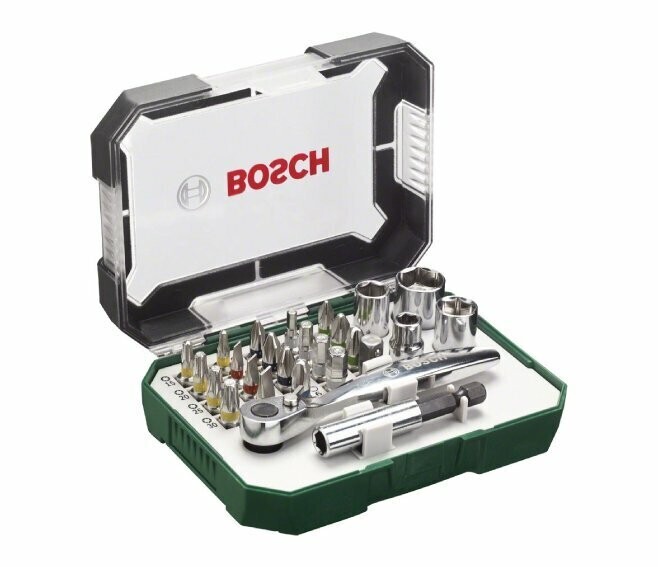 BOSCH - SET AVVITAMENTO RAINBOW EVO CON CRICCHETTO 26 PEZZI