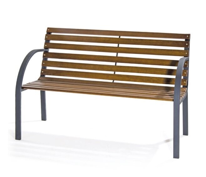 VERDELOOK - PANCHINA NEW YORK 2 POSTI 120 X 62 X 82 CM. NATURALE 2334