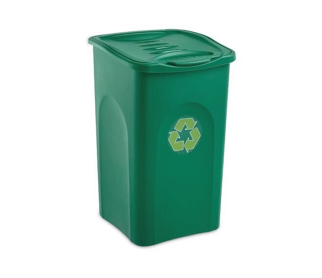 STEFANPLAST - BEGREEN PATTUMIERA 37X37X56 50 LT VERDE 70602