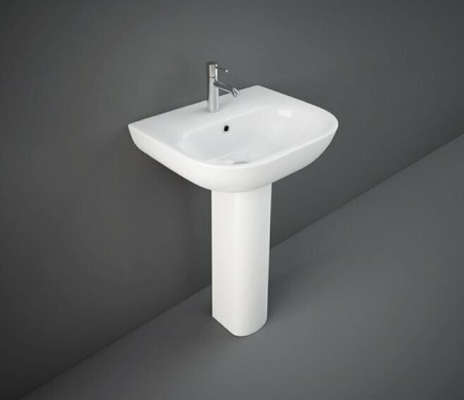 RAK CERAMICS - TONIQUE LAVABO 55 CM. BIANCO TQ0801AWHA