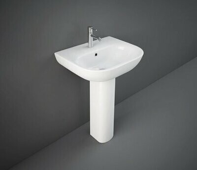 RAK CERAMICS - TONIQUE LAVABO 55 CM. BIANCO TQ0801AWHA