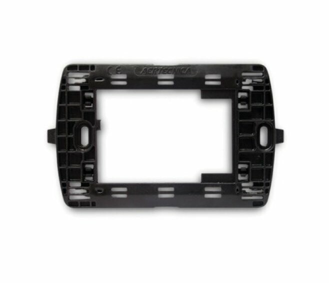 AERTECNICA - SUPPORTO ADATTATORE PER PLACCA BTICINO INTERNATIONAL / LIVINGLIGHT GRIGIO SCURO NA670