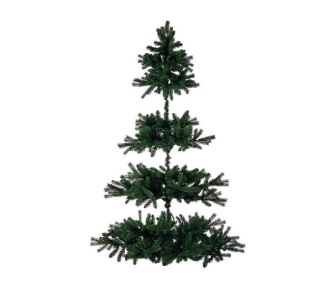 BIZZOTTO - ALBERO DI NATALE FIEMME PENDENTE H 210 CM. 946 RAMI