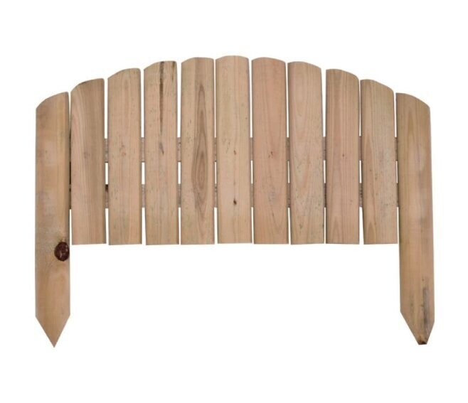 VERDELOOK - RECINZIONE VAMPIRO AD ARCO 54 X 27/47 CM. IN LEGNO IMPREGNATO 622/20