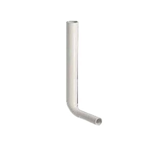 KARIBA - TUBO DI SCARICO PER CASSETTA DI RISCIACQUO 50X32X600 MM. BIANCO 215363