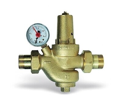 WATTS - RIDUTTORE DI PRESSIONE CON MANOMETRO DRVM 1/2" MM 0501315