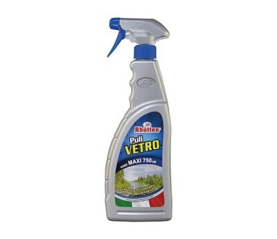 RHUTTEN - PULIVETRO DETERGENTE LAVA VETRI ANTIPIOGGIA PER PULIZIA PARABREZZA AUTO 750 ML. 180382