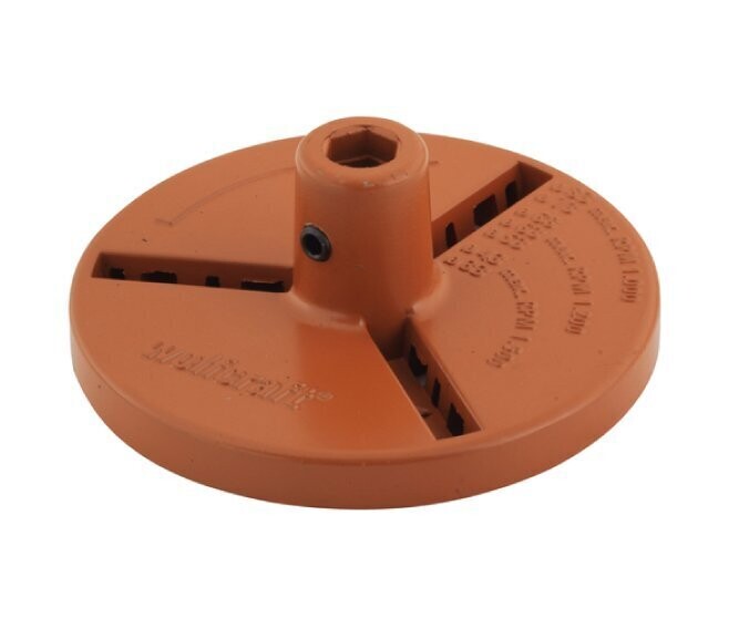 WOLFCRAFT - PIATTO DI ATTACCO DN. 90 MM. PER INSERTI PER SEGHE A TAZZA 3472000