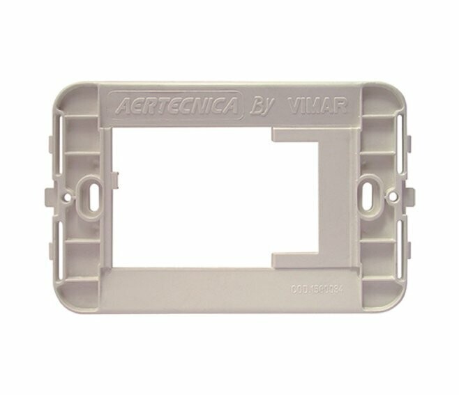 AERTECNICA - SUPPORTO ADATTATORE PER PLACCA VIMAR IDEA RONDO AVORIO NA676