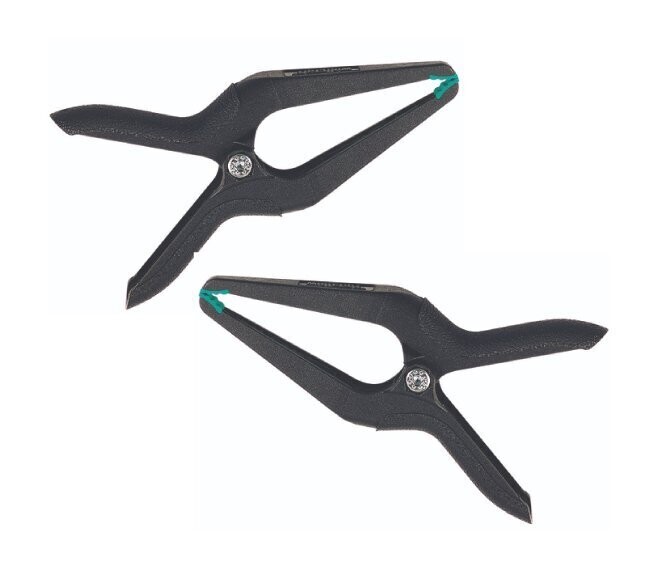 WOLFCRAFT - 2 MORSETTI DI PRECISIONE A MOLLA MICROTIP 60 3431000
