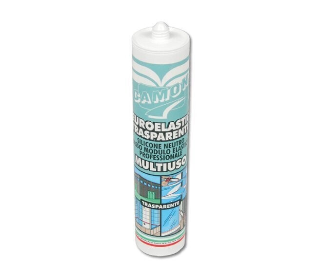 CAMON - EUROELASTIC TRASPARENTE SIGILLANTE SILICONICO NEUTRO MULTIUSO 310 ML. 120398