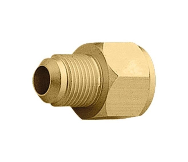 NICCONS - RIDUZIONE IN OTTONE PER CONDIZIONAMENTO M 3/8 X F 1/2 A-810-006