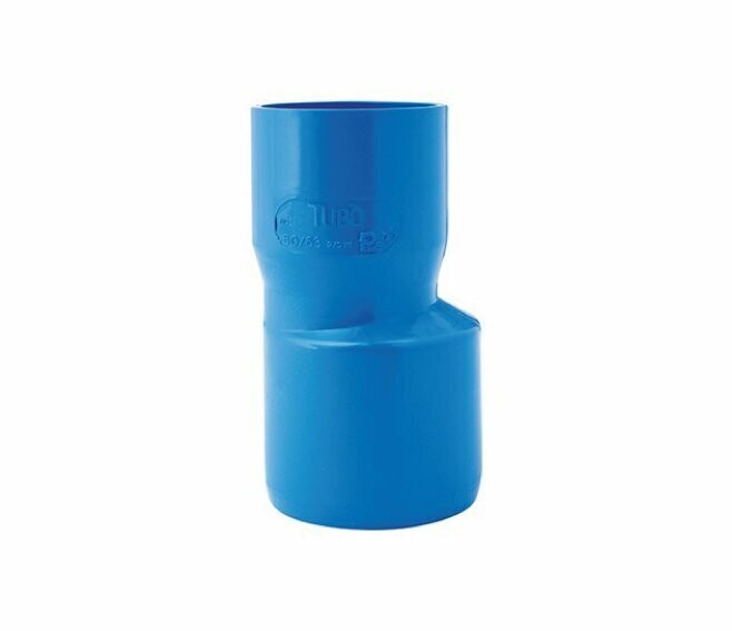 AERTECNICA - AUMENTO CONICO ECCENTRICO IN PVC DN. 50 F / DN. 63 M TR265