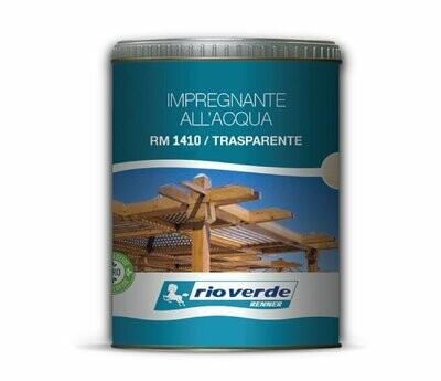 RIO VERDE - IMPREGNANTE ALL'ACQUA COLORE TRASPARENTE 750 ML. RM1010