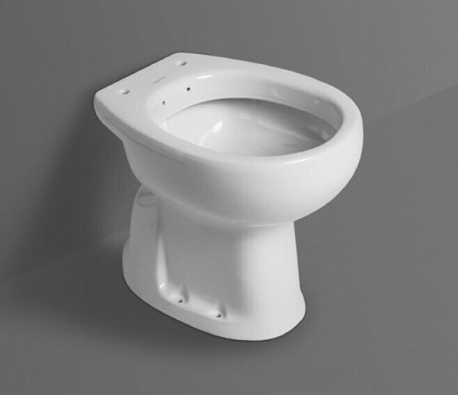 SANITOSCO - SANITHAND WC A TERRA CON FUNZIONE BIDET INTERNA SCARICO A PAVIMENTO 12WCB07B