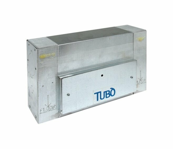 AERTECNICA - KIT CONTROPRESA IN ACCIAIO PER MURATURA PRESA VAC PAN PA033