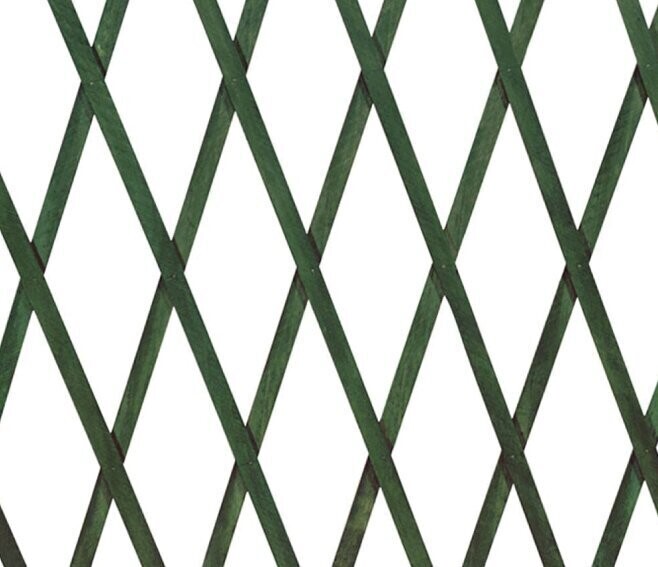 VERDELOOK - TRALICCIO ESTENSIBILE IN LEGNO VERDE 100 X 300 CM. 802/4