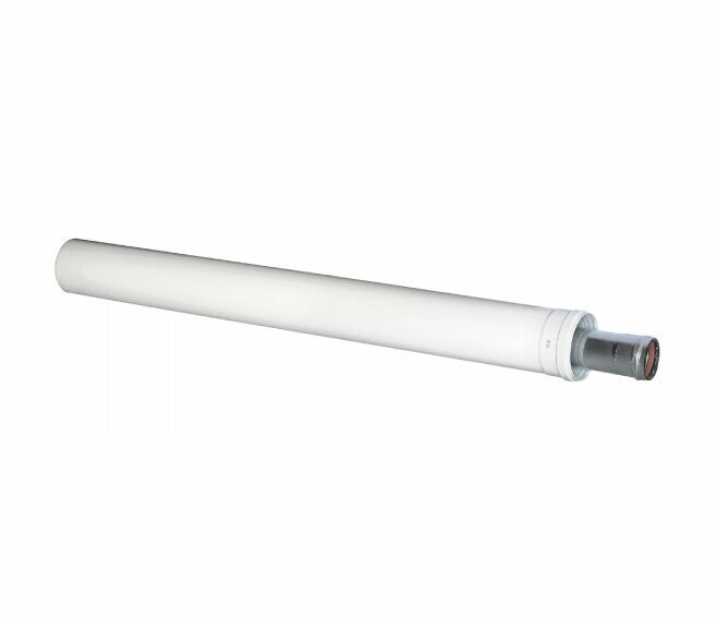ARISTON - PROLUNGA COASSIALE DN. 60/100 MF L 500 MM. CON MOLLA DI CENTRAGGIO 3318006