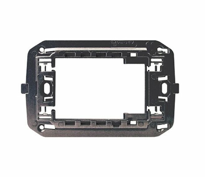 AERTECNICA - SUPPORTO ADATTATORE PER PLACCA GEWISS CHORUS GRIGIO SCURO NA692