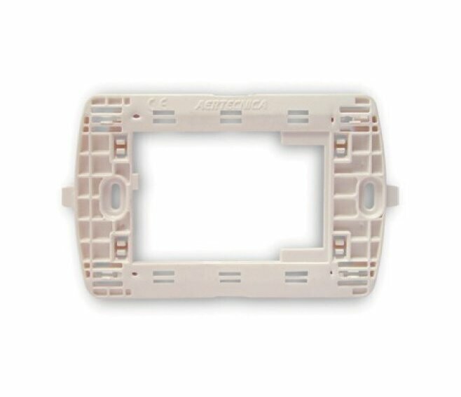 AERTECNICA - SUPPORTO ADATTATORE PER PLACCA BTICINO LIGHT / LIVINGLIGHT BIANCO NA672