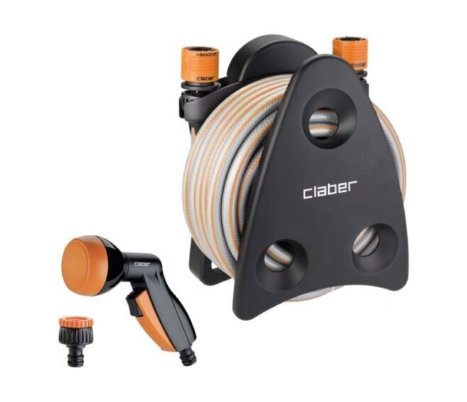 CLABER - MINI-SET GARDEN PORTATUBO COMPATTO CON TUBO 10 MT. 9032