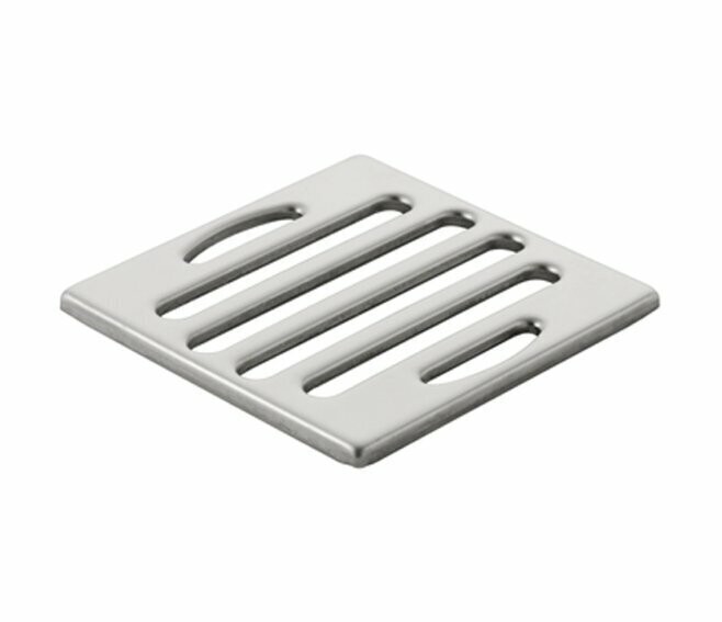 GEBERIT - GRIGLIA PER SIFONE DOCCIA A PAVIMENTO STANDARD SENZA VITI 9 X 9 CM. 241.640.00.1
